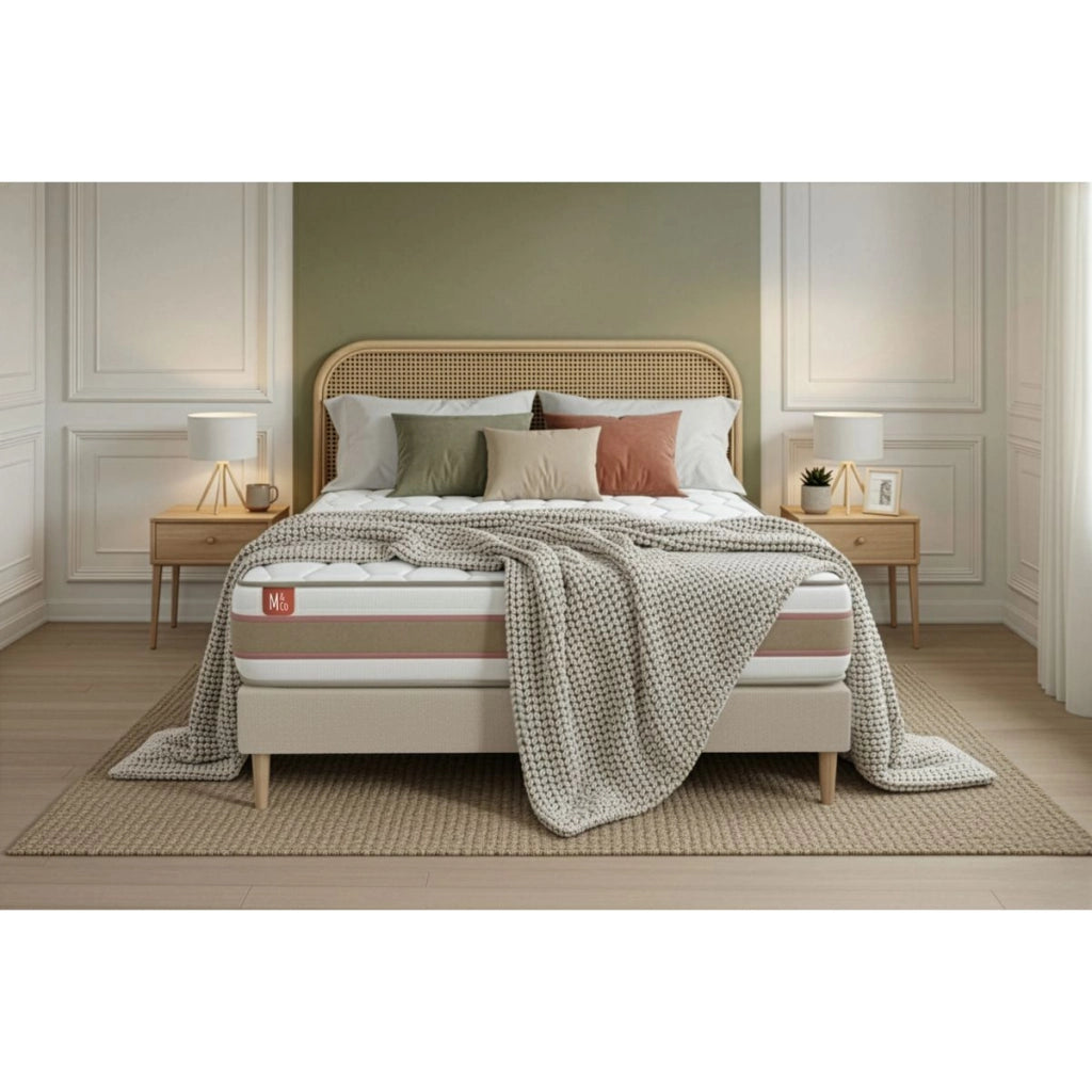 Materasso 180x200cm Molle insacchettate e memoria di forma - Le Délicat