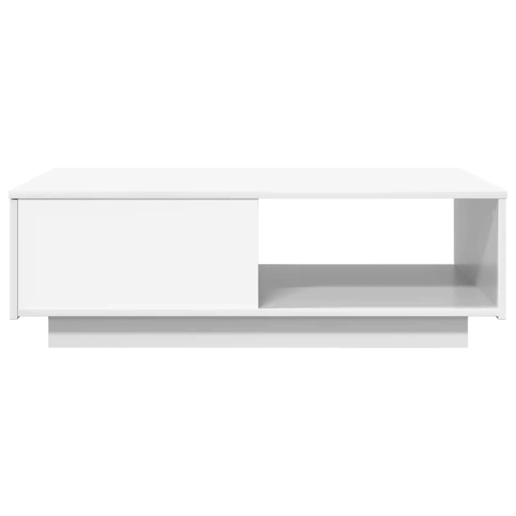 Tavolino da salotto | Tavolino da caff¨¨ | Tavolino da Soggiorno Bianco 95 x 55 x 31 cm Legno multistrato