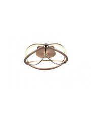 Plafoniera Soffitto Led Charivari Fiocco Ottone Ø41 cm Trio Lighting