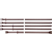 ASTE X SERRATURA ESTERNE 93141 MOTTURA - VERNICIATE DRITTE QUINTUPLICI MM 18 CF=PZ 5- 1 confezioni