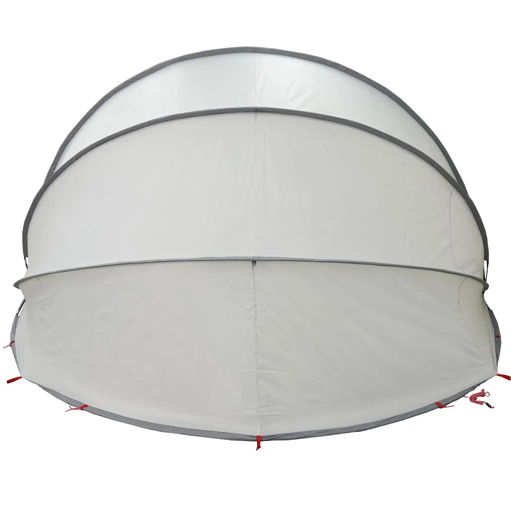 Tenda da piscina a cupola Grigio 538 x 440 x 204 cm