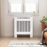 Copertura per radiatori Bianco Lucido 78 x 19 x 81,5 cm 884096