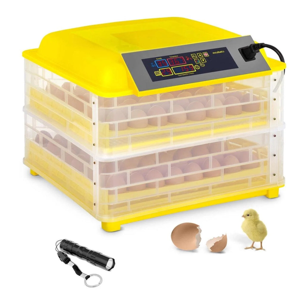 Incubatrice per uova - 112 uova lampada per uova inclusa completamente automatica 14_0001191