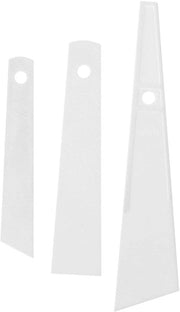Kit di applicazione della colla a mano per lavorazione del cuoio - 6 pezzi, spatola, punteruoli, pennello da pittore