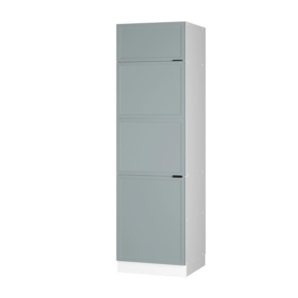 Vicco Armadio frigorifero Blu-grigio chiaro 60 cm
