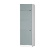 Vicco Armadio frigorifero Blu-grigio chiaro 60 cm