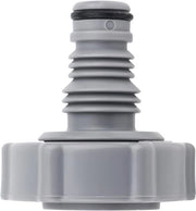 Adattatore di scarico per piscine - Materiale ecologico - Polimero resistente - Dimensione 5,4 cm