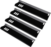 Piatto di riscaldamento per barbecue a gas - 38cm - Acciaio ceramico - 4 pezzi
