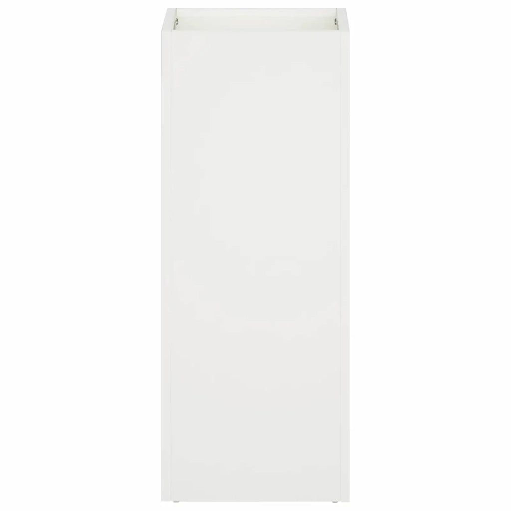 Vaso da giardino Bianco 20 x 20 x 50 cm 8005304