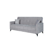 DIVANO PRONTO LETTO SANTI 3P BACOS GRIGIO