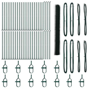 Palo della recinzione Verde 100 x 1,5 m (rete da 50 mm)