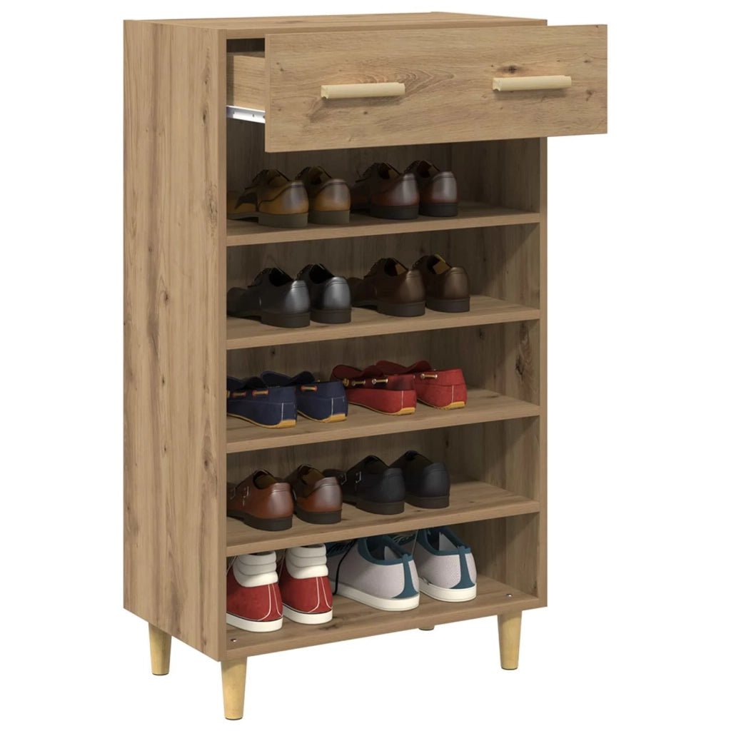 Mobile per scarpe Rovere Artigianale 60 x 35 x 105 cm