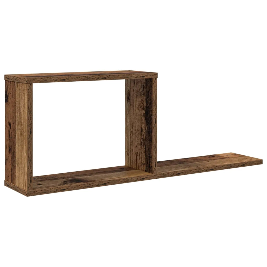 Scaffali flottanti Legno antico 80 x 15 x 30 cm 8012328