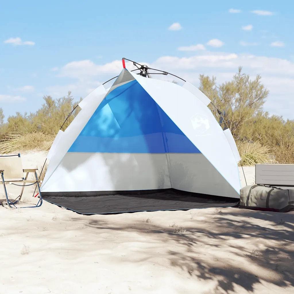 Tenda da Spiaggia-Tenda da campeggio Azzurro Rilascio Rapido Impermeabile
