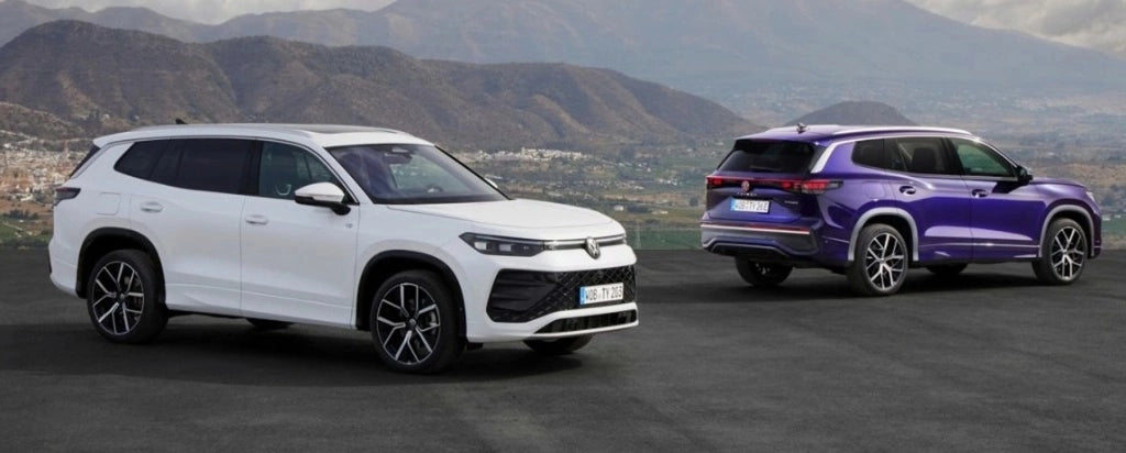 RIGUM906653, Tappeti per Auto Gomma per VW Tayron 5 posti 2025- MHEV / PHEV
