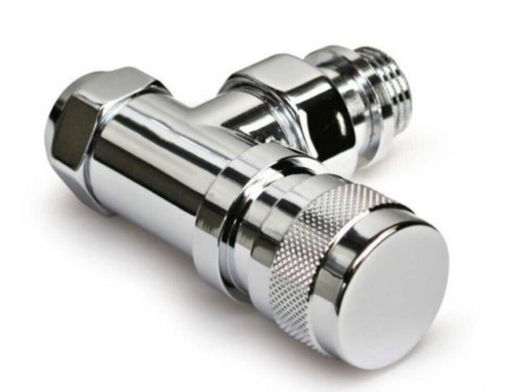 Valvola Tondera Cromo Termosifoni Caloriferi 1/2X24/19 - Sr Rubinetterie
