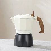 Mokapot per gas o elettrico, classica tostapressa per caffè, macchina per espresso da cucina, camper, produce 2 tazze di espresso.