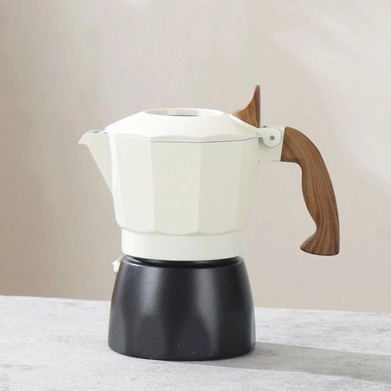 Mokapot per gas o elettrico, classica tostapressa per caffè, macchina per espresso da cucina, camper, produce 2 tazze di espresso.