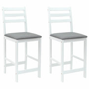 Sedie da pranzo 2 pz | Sedie da cucina Bianco 40 x 47,5 x 99,5 cm