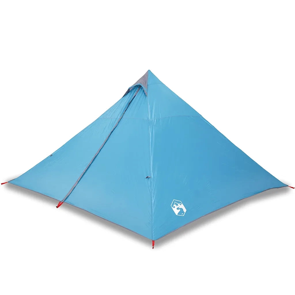 Tenda Familiare Tipi per 7 Persone-Tenda da campeggio Blu Impermeabile