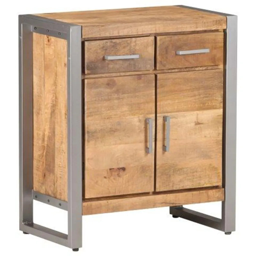 Credenza 60x35x72 cm in Legno di Mango Grezzo cod mxl 25480
