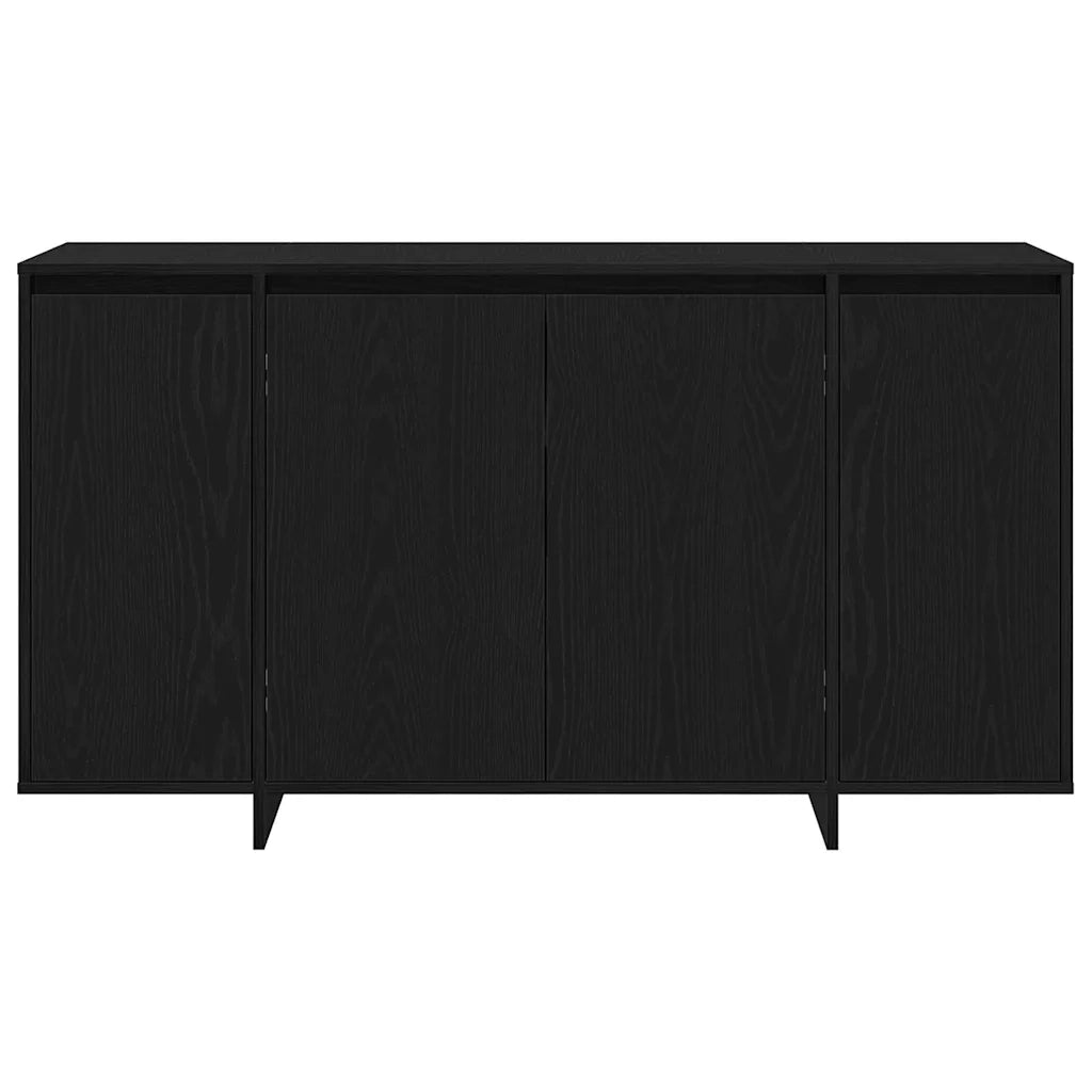 Credenza Rovere Nero 135 x 41 x 75 cm Legno multistrato 3333895