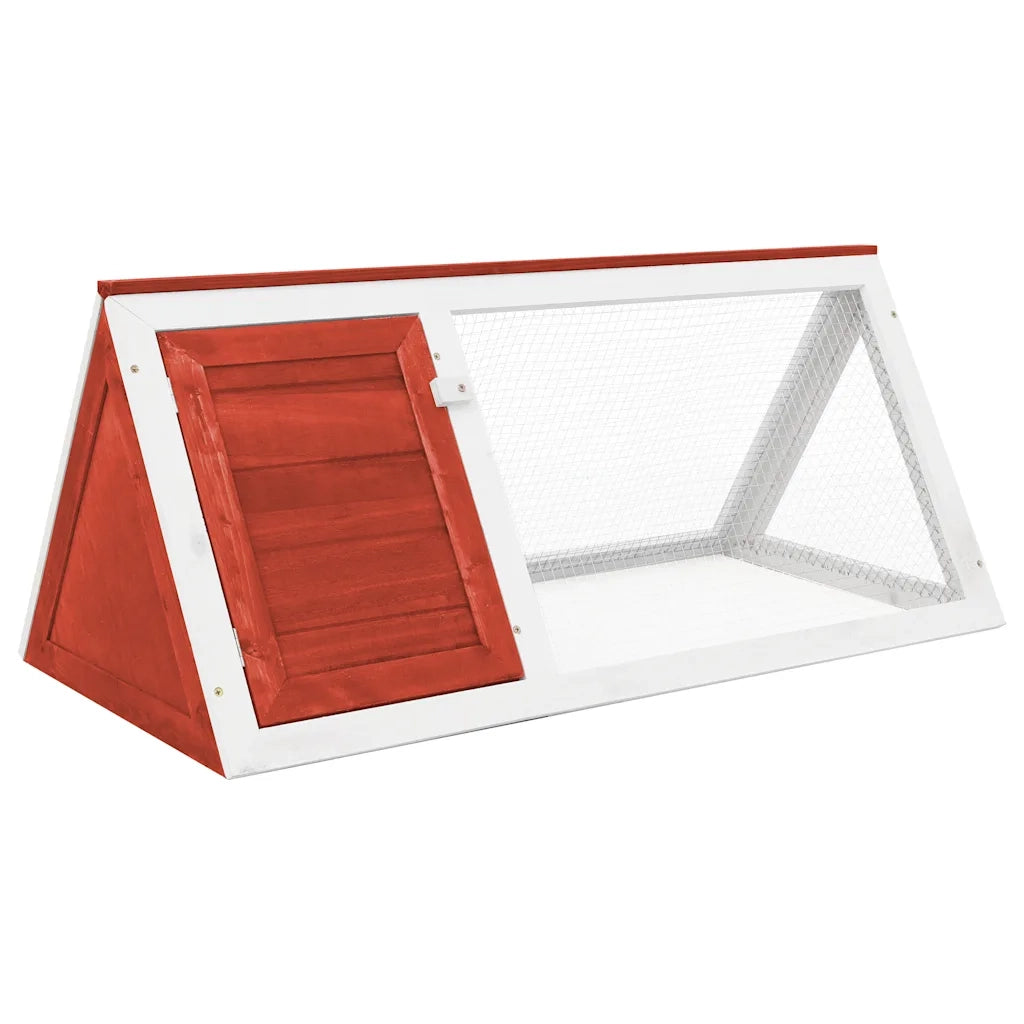 Conigliera in Legno Rossa cod mxl 40588