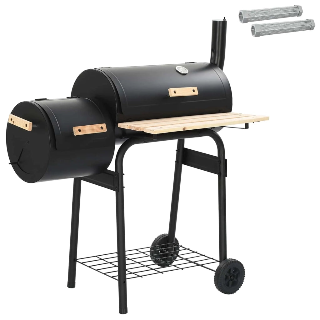 Griglia da Esterno 103 x 60 x 113 cm Acciaio Nero 3443036