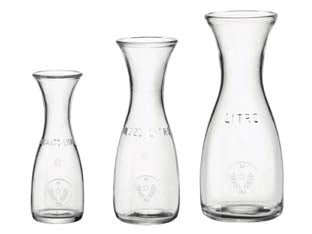 CARAFFA MISURA- - lt.0.250 - altezza mm.190 - 12 pezzi BORMIOLI