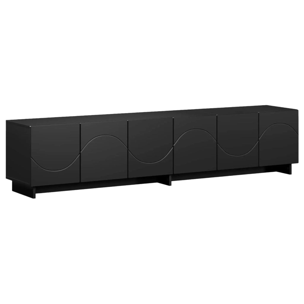 Supporto TV 179.5 x 34.5 x 40 cm Nero Legno ingegnerizzato 8011586