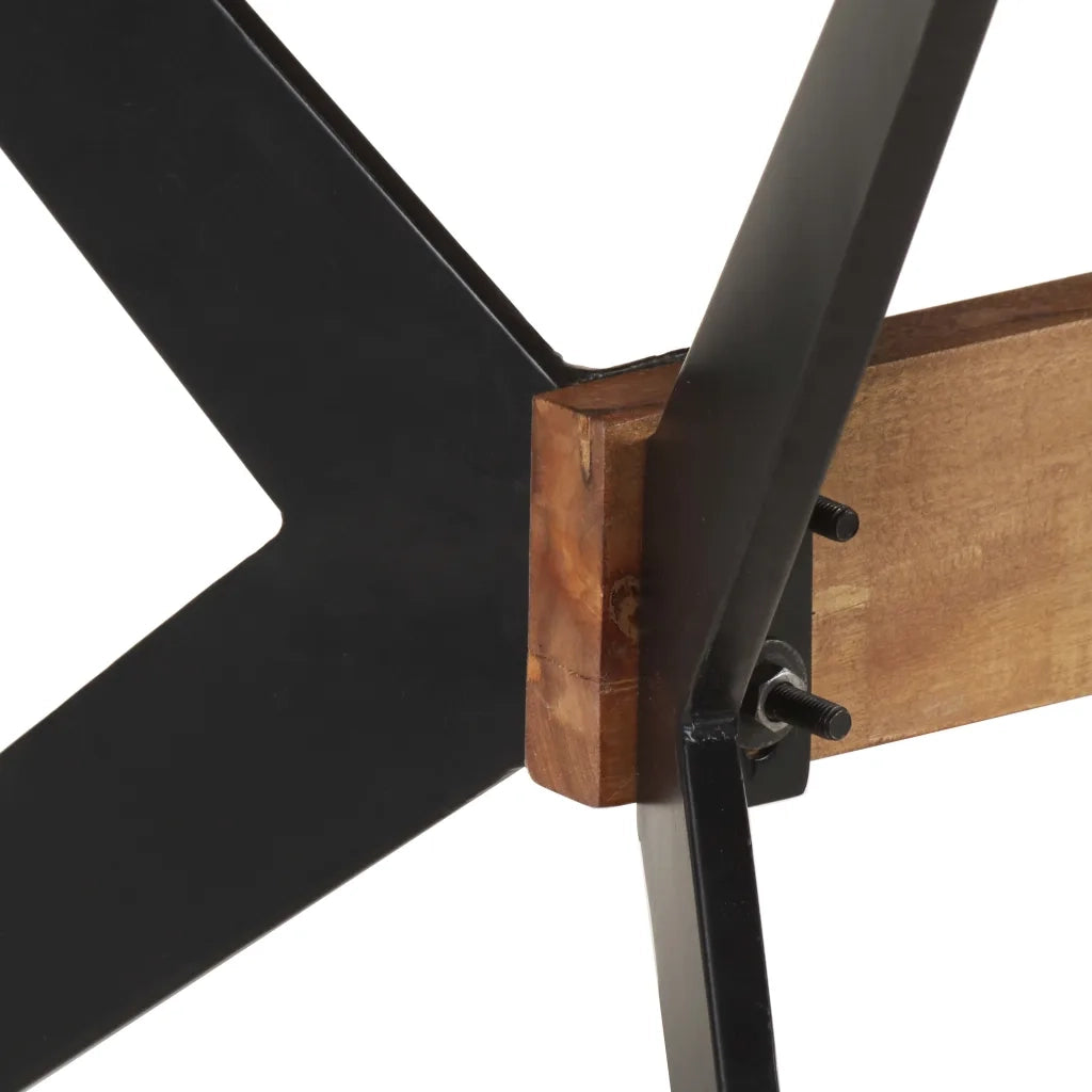 Tavolo da Pranzo 180x90x76 cm in Legno Massello di Mango 321689