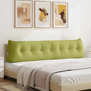 Cuscino per Schiena Verde chiaro 200 x 24 x 50 cm Tessuto