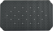 Panno di assorbimento antibatterico antiscivolo con chiusura a molla nero circa 70 x 40 cm in gomma naturale
