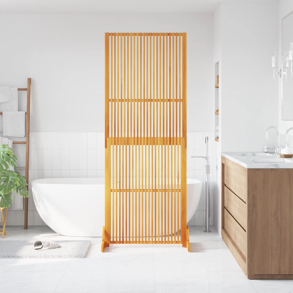 Schermo Privacy  per Interni/Esterni 200 cm in Legno Massello di Acacia