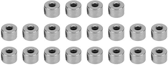 Kit di atterraggio per aeromodelli 20 pezzi - Ruota a gomito 2,1 mm - Acciaio inossidabile - Duraturo - Materiale di alta qualità - Eccellenza artigianale - Parti per aeromodelli
