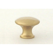 Pomolo piatto in ottone anticato Ã˜ 27 mm.