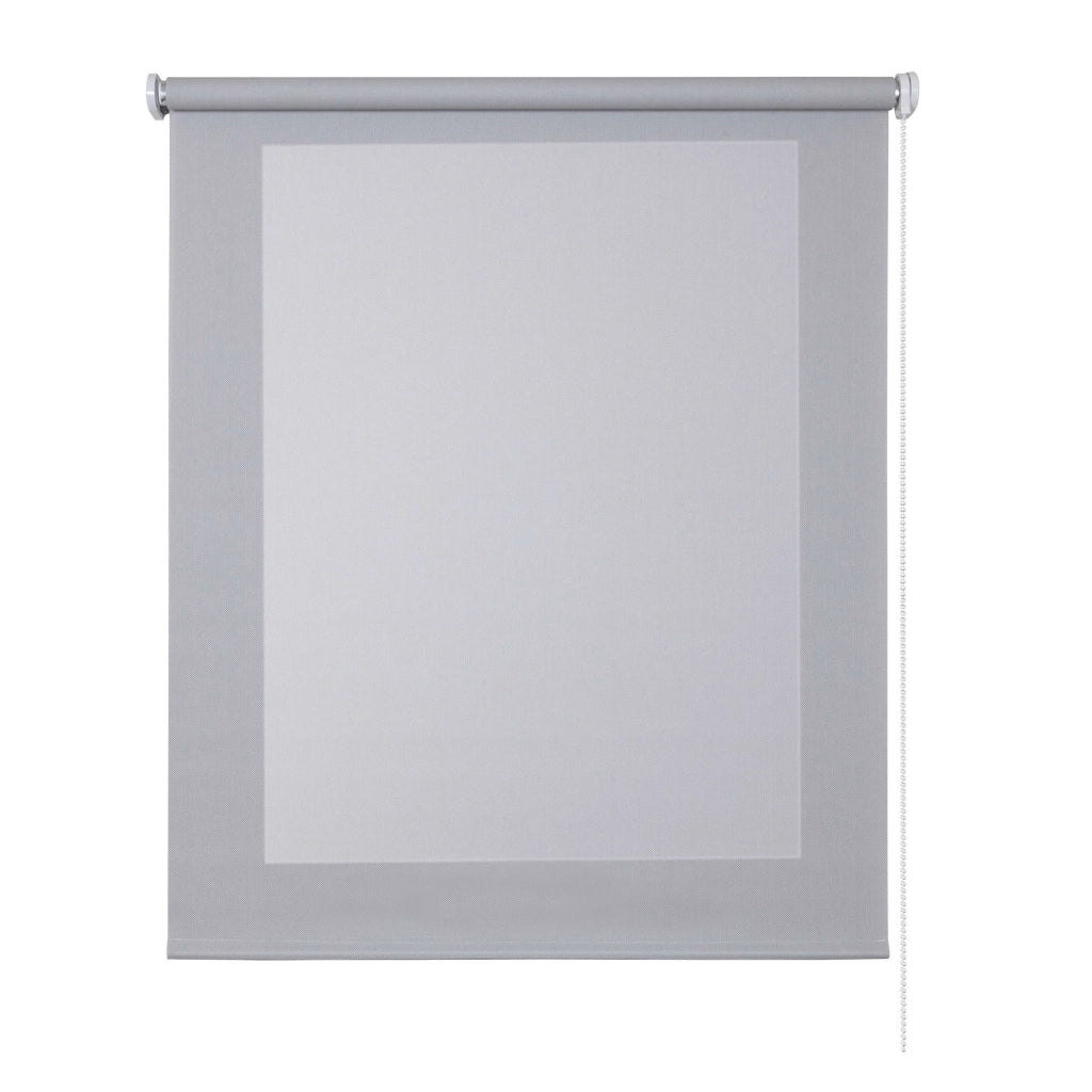 Tenda a Rullo Screen resistente e isolamento termico Grigio 120x250 cm