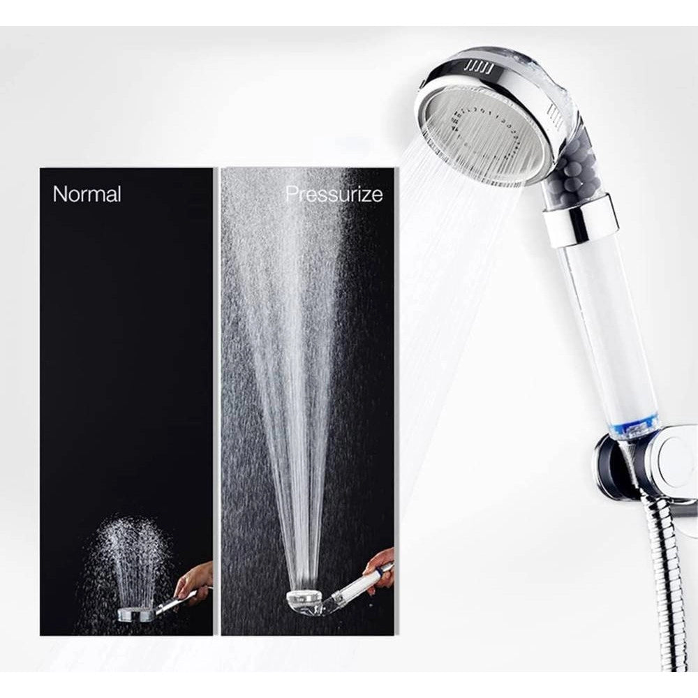 Trade Shop - Set 4 Pz Filtro Ricambio Per Doccetta Soffione Doccia Depura Acqua Bagno 87517 -