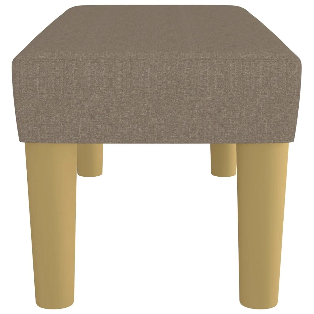Panca Tortora 70x30x30 cm in Tessuto cod mxl 69111