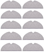 10 pezzi - Copertura ruota adatta per Roborock P50/P5/P55 S50/S501/S502/S51/S55/T60RR/T61RR/T65RR/T70RR/T71RR/S5 Max/S6 MaxV - Accessori di manutenzione e pulizia aspirapolvere - Copertura ruota grigio chiaro per robot aspirapolvere