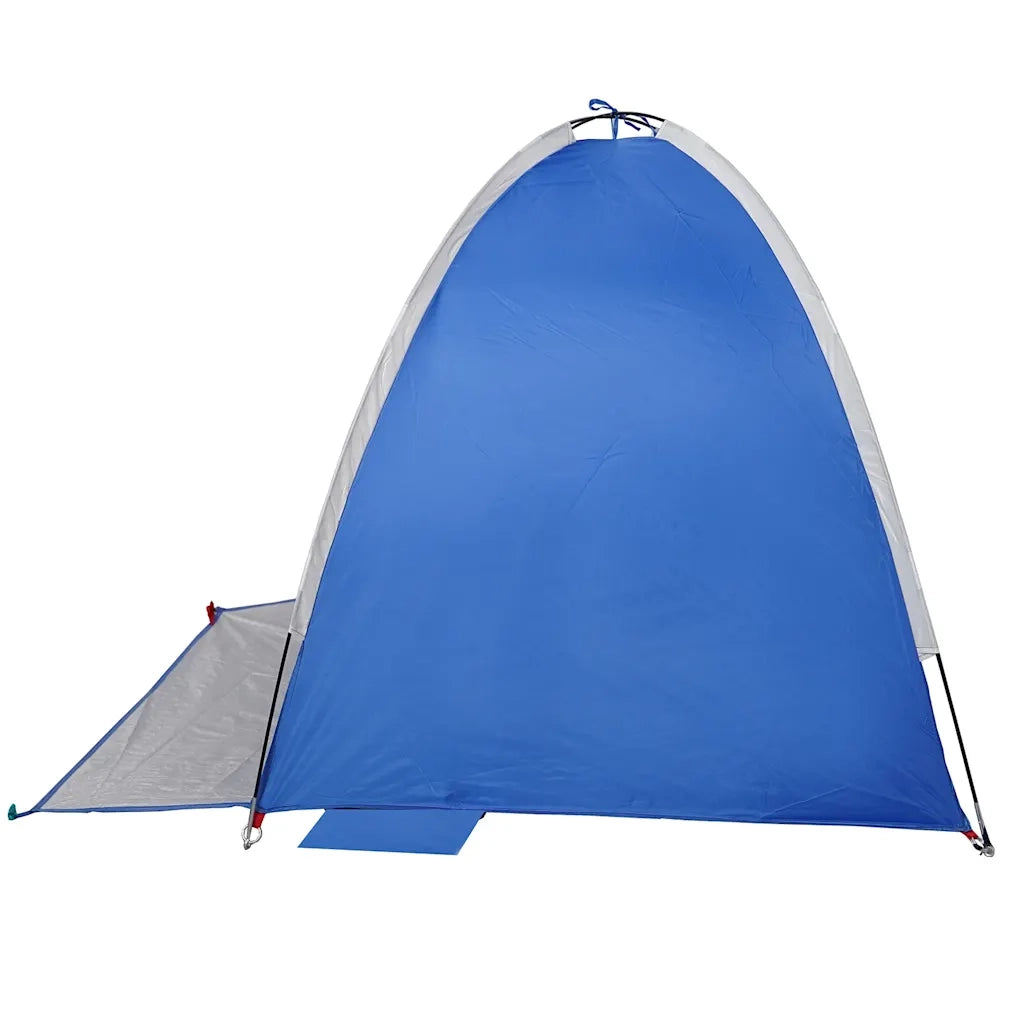Tenda da Spiaggia 3 Persone Azzurra Impermeabile 4009455