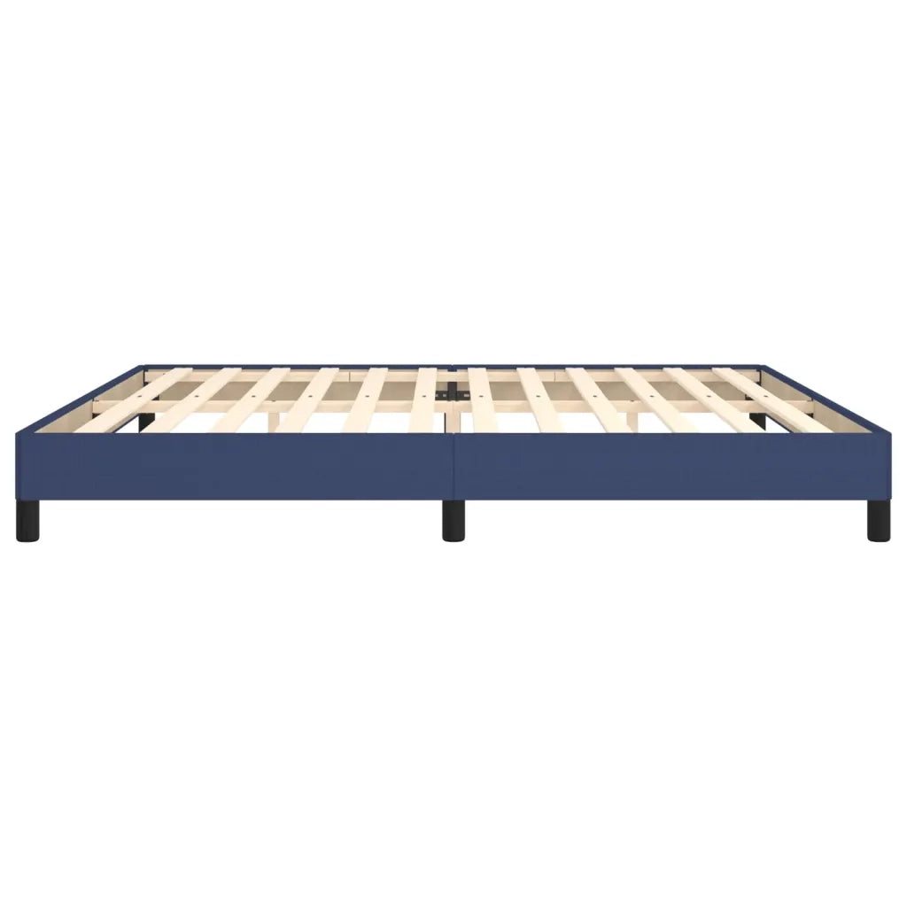 Giroletto senza Materasso Blu 200x200 cm in Tessuto 346750