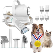 Set di cura del pelo per animali domestici - Rasatrice per cani e gatti - Capelli lunghi da professionisti - Spazzole per cani - 5 strumenti di cura