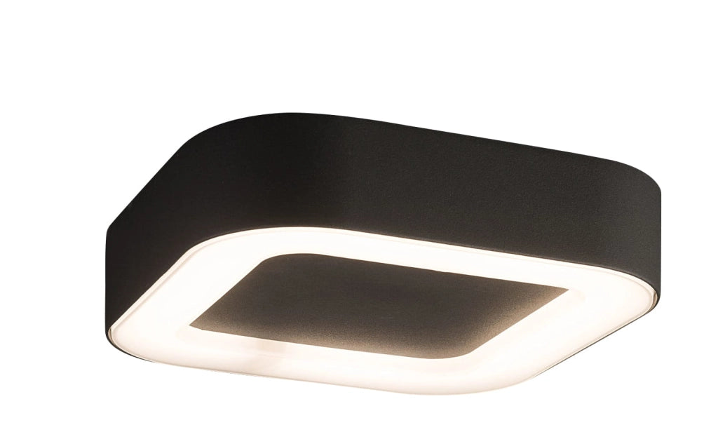 Plafoniera LED esterna Nowodvorski Puebla grafite 20cm 12W