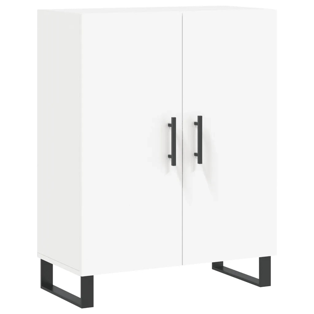 Credenza Bianca 69,5x34x90 cm in Legno Multistrato 827748