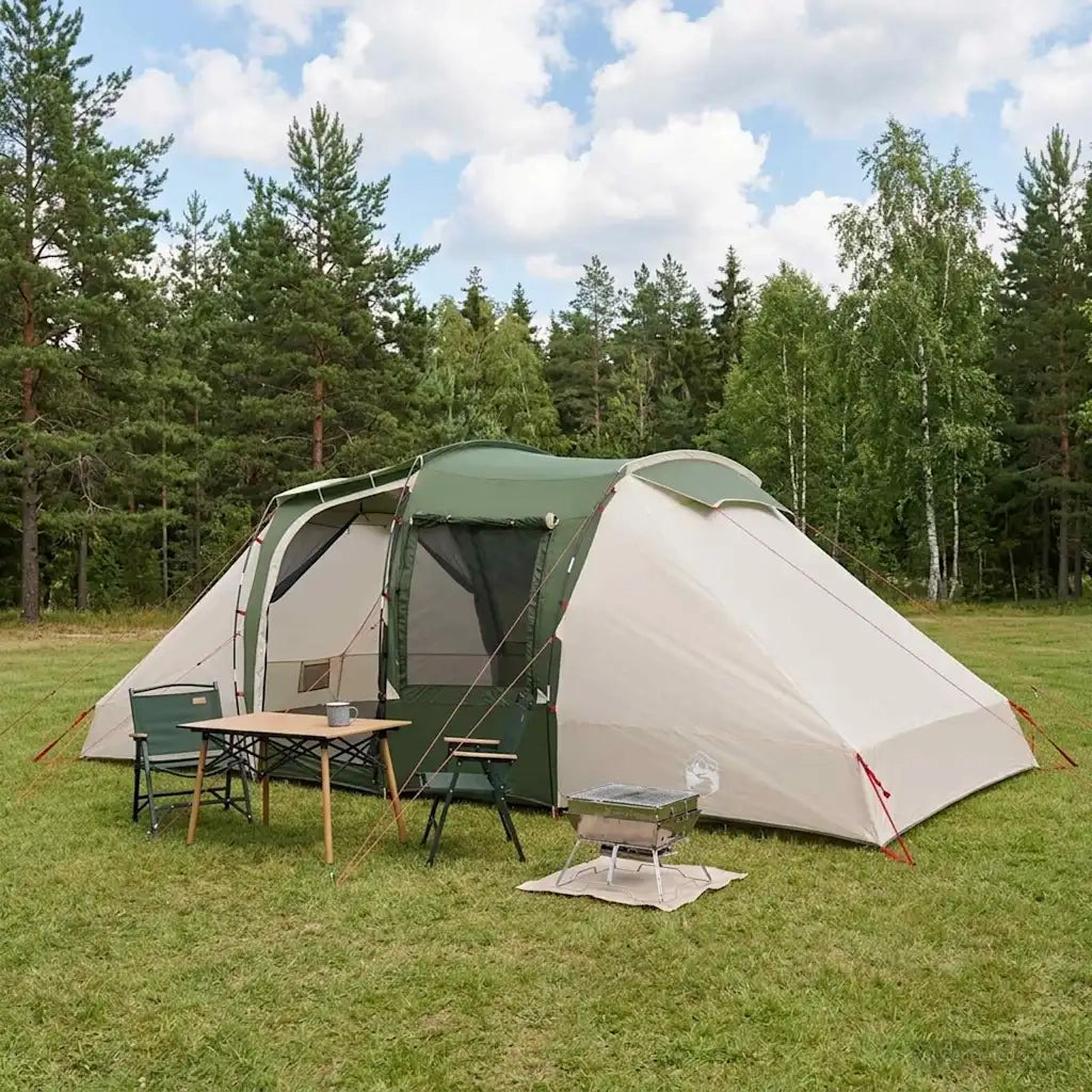 Tenda Istantanea Verde 524 x 232 x 192 cm 42017490