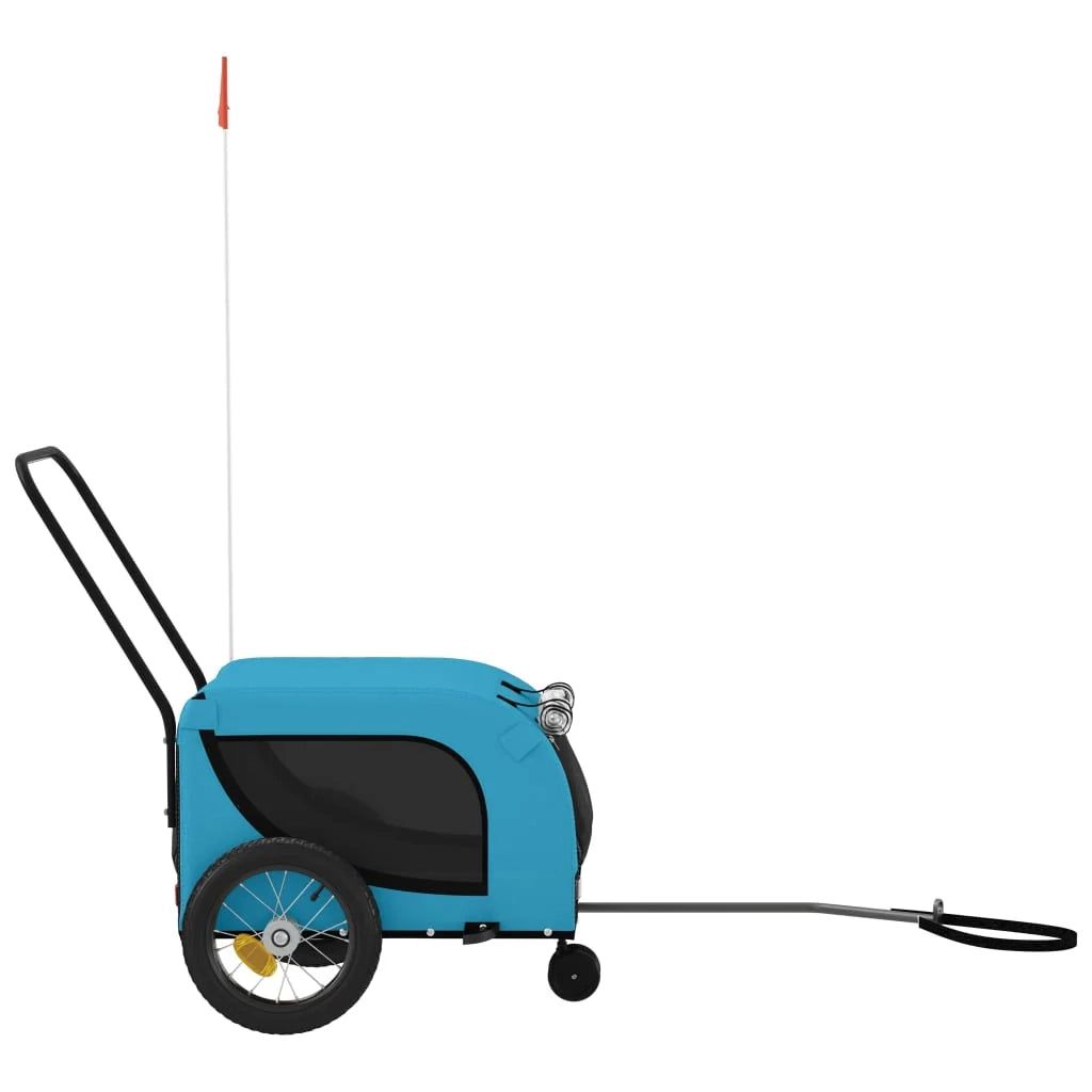 Rimorchio/carrello per animali domestici blu 02_0044251