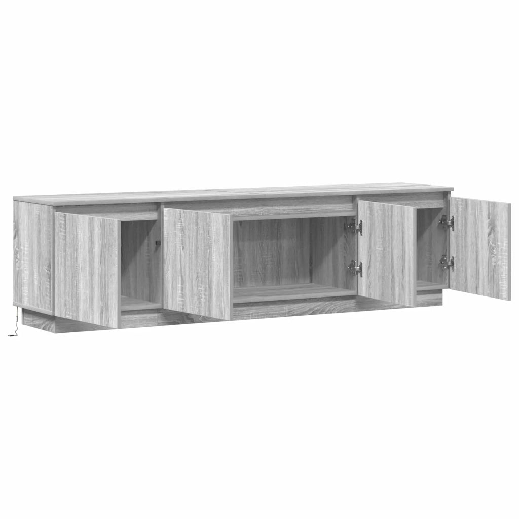 Mobile TV 180 x 38 x 49 cm Grigio Sonoma Legno ingegnerizzato 3376149