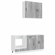 Unità Cucina LUCCA 5 pcs Sonoma grigio Legno ingegnerizzato 3438261