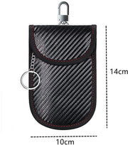 Tas di protezione per segnali dei telefoni mobili, tas di protezione per chiavi dell'auto con schermo antimagnetico e antidiefalità, dotata di schermo RFID e elettromagnetico.